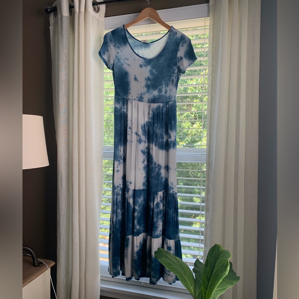 Tie Die Maxi Dress